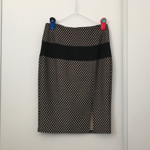 Kendall + Kylie FishNet Detail Pencil Skirt - Picture 1 of 6